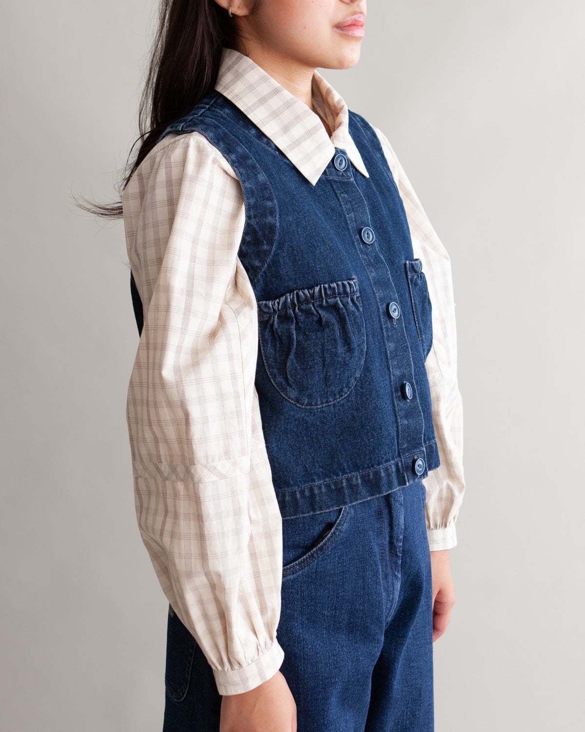 Naa Vest - Denim