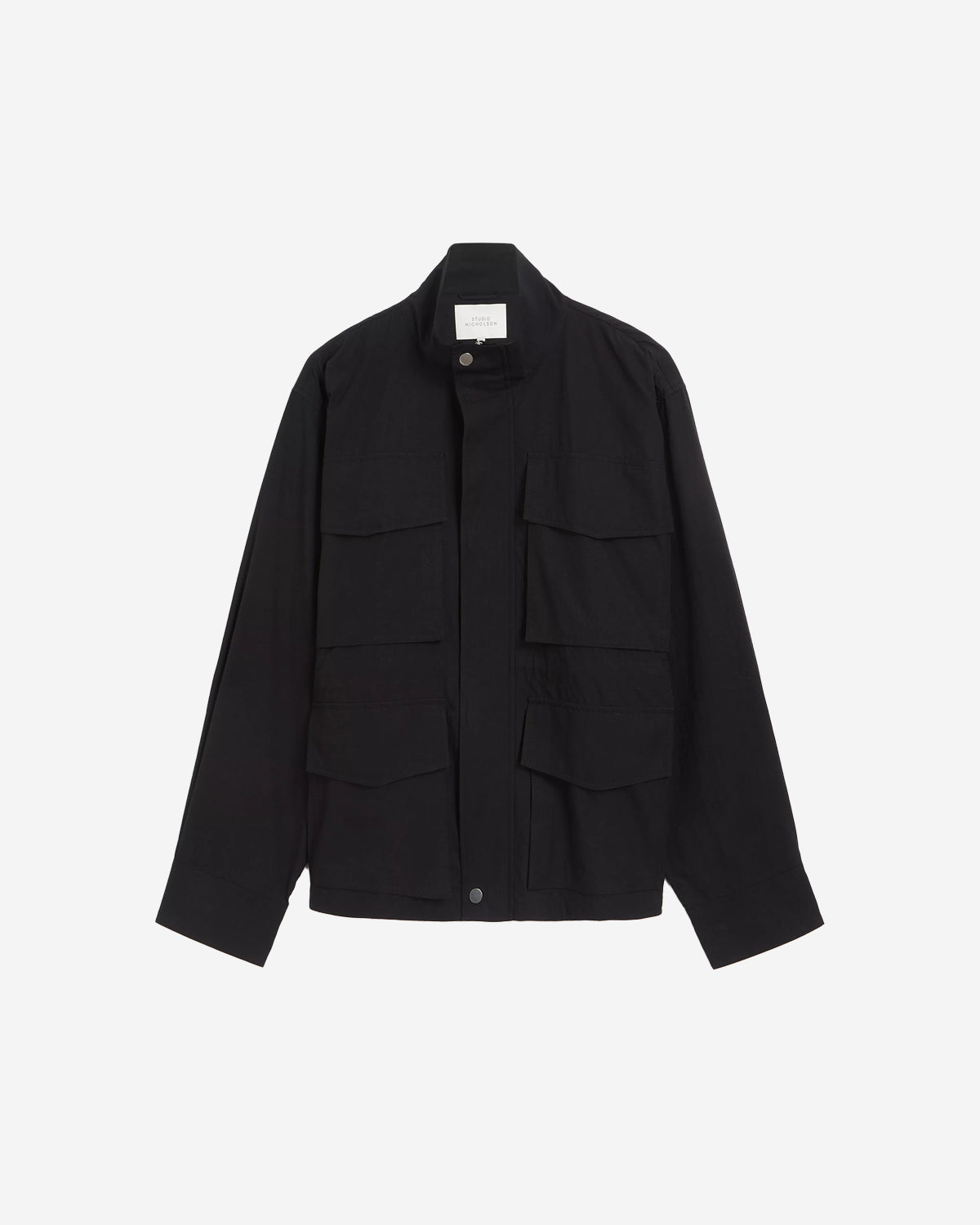Vista - Elasticated Waist Jacket - Washed Black