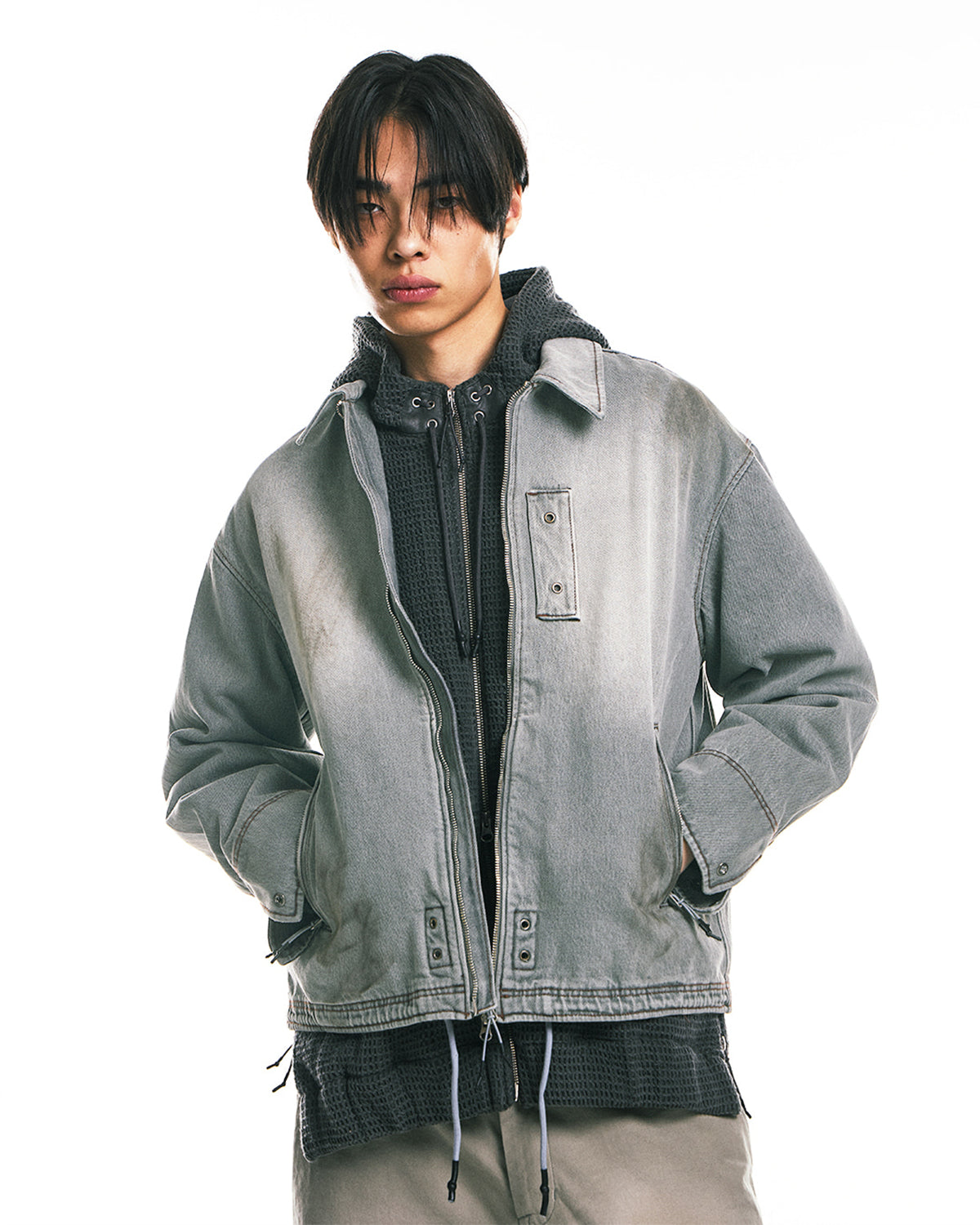 Flight Jacket - Dusty Grey