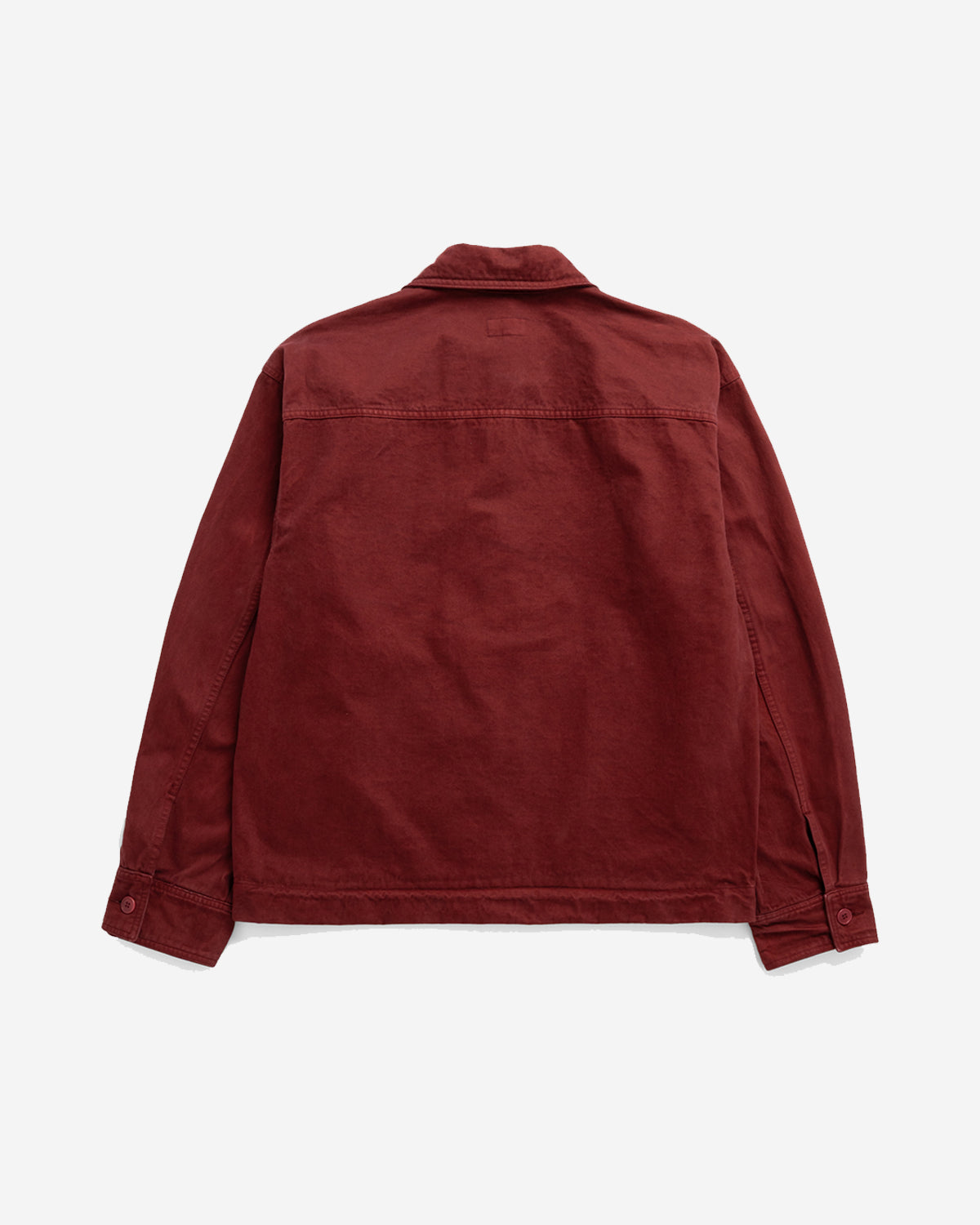 Lux J - Unlined Mens Jacket Dye Moleskin - Red