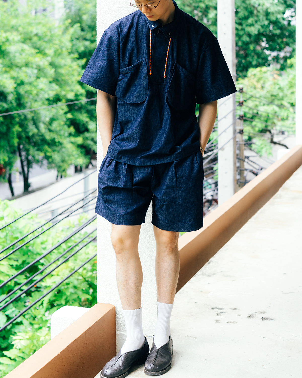 Field Shirt - Washed Denim