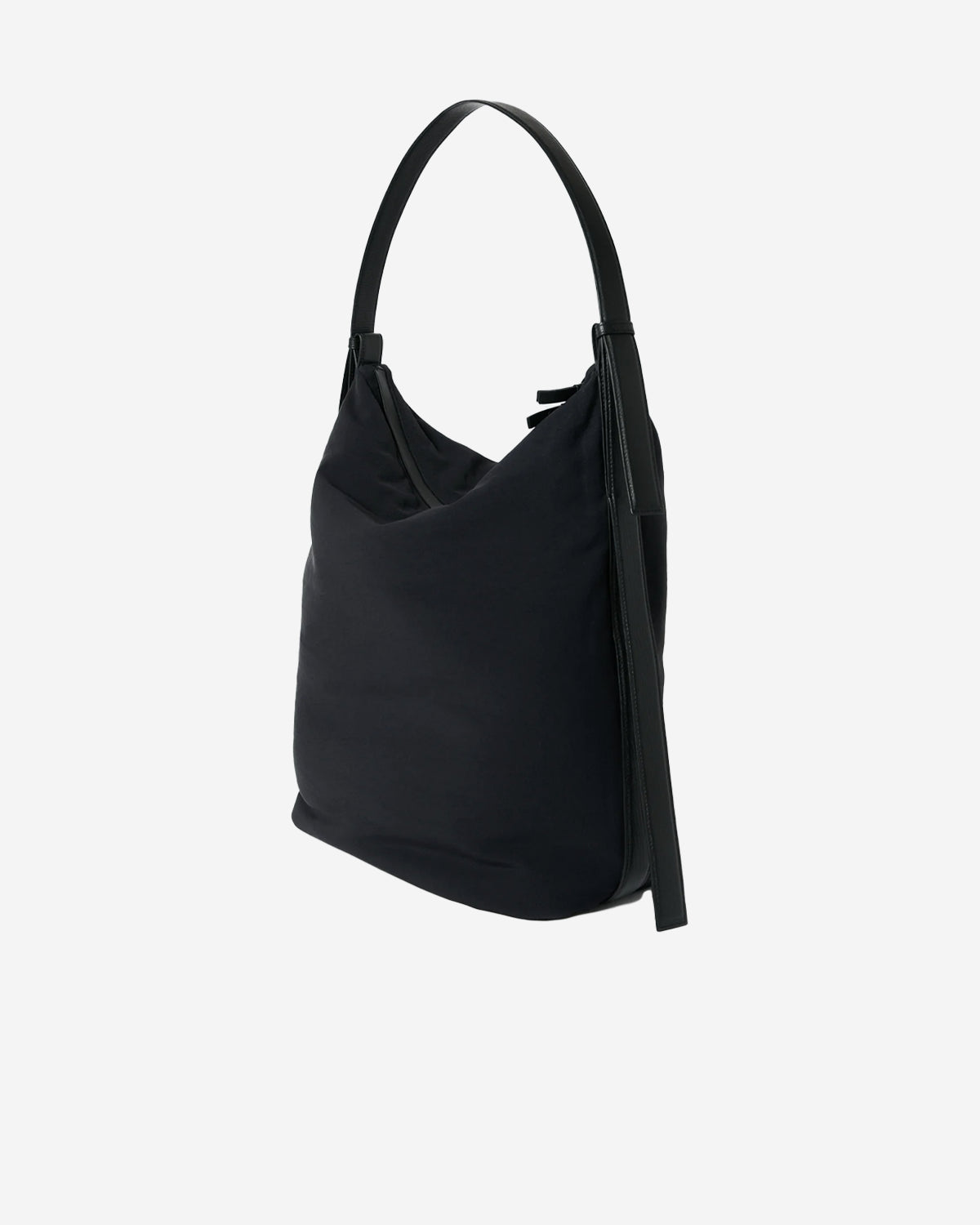 Airport - Medium Nylon Shoulder Bag - Black