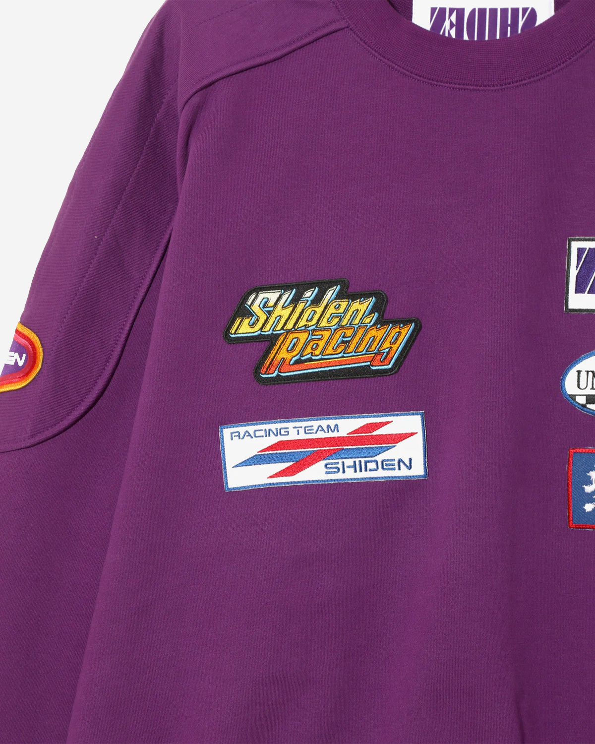 Motorcycle Sweat Shirt - Purple