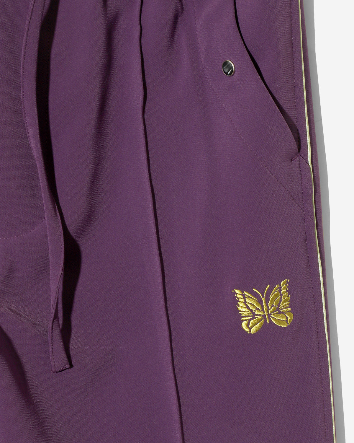 Piping Cowboy Pant - Poly Double Cloth - Purple