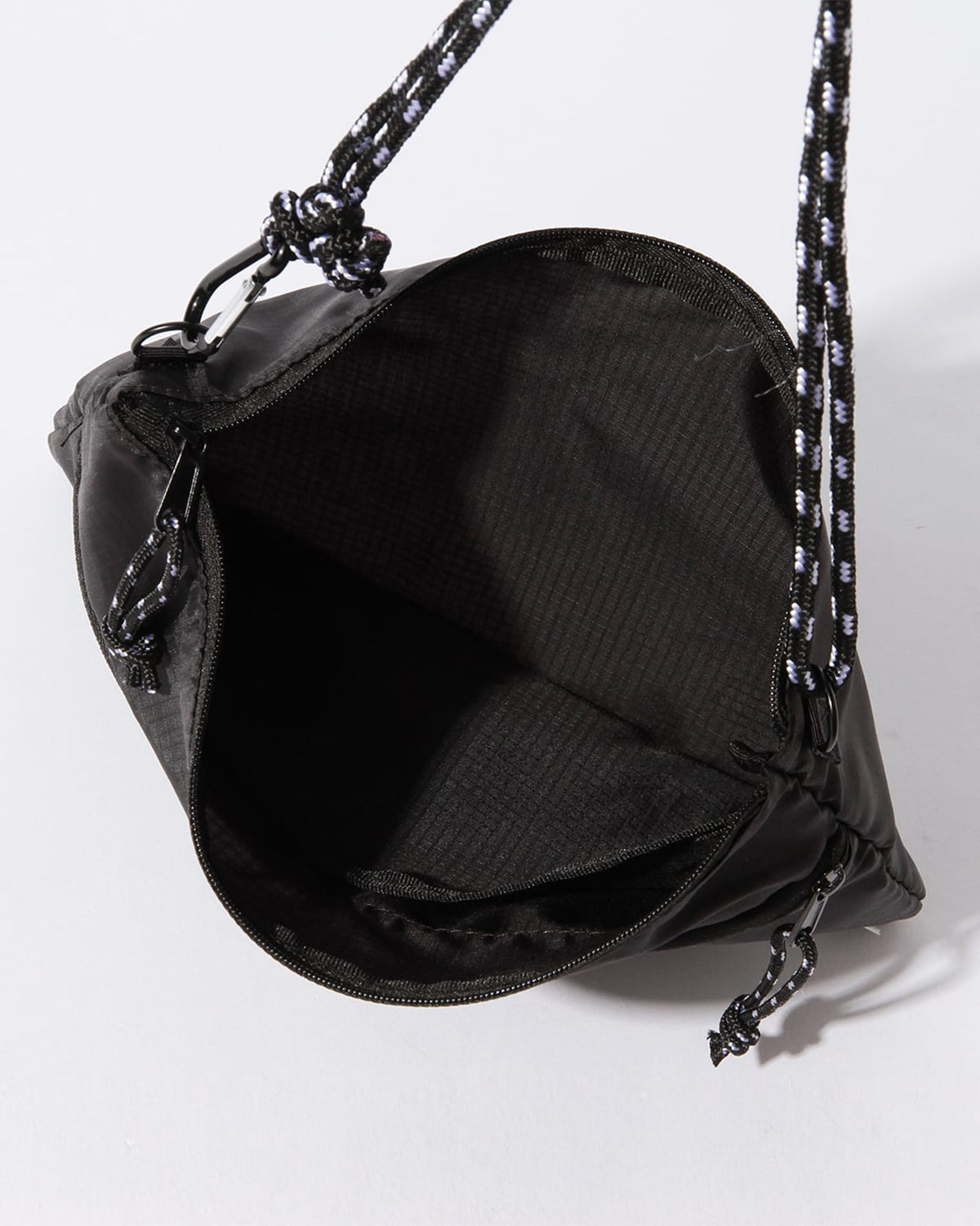 Ripstop Sacoche - Black / White