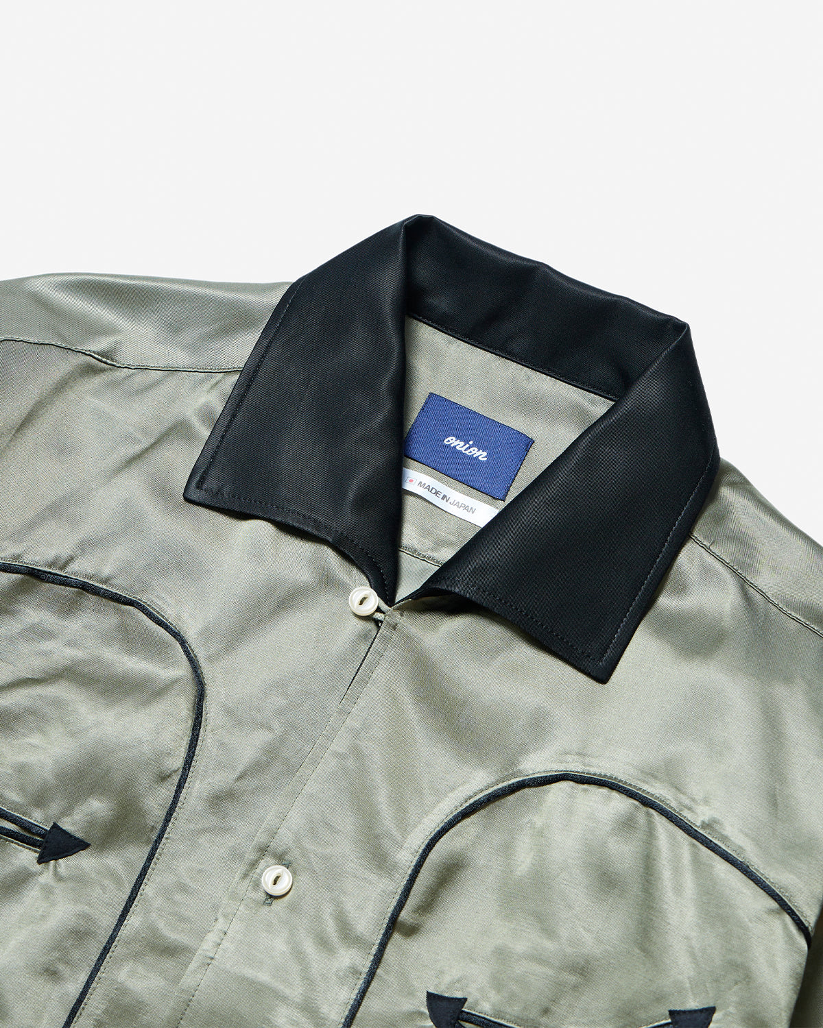 Made in Japan - Weaver Bowling Shirt - Gold/Black