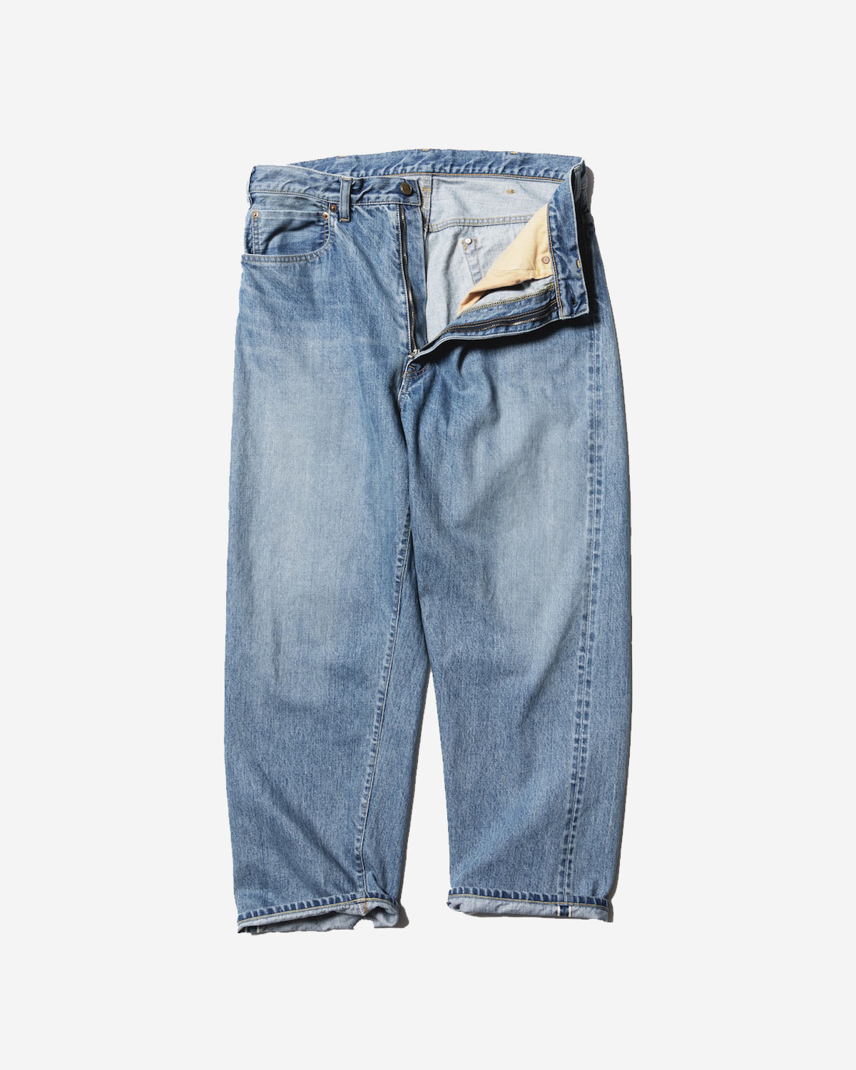 Time Travel Jean Wide 1977 Wash - Vintage Indigo 1977 Wash