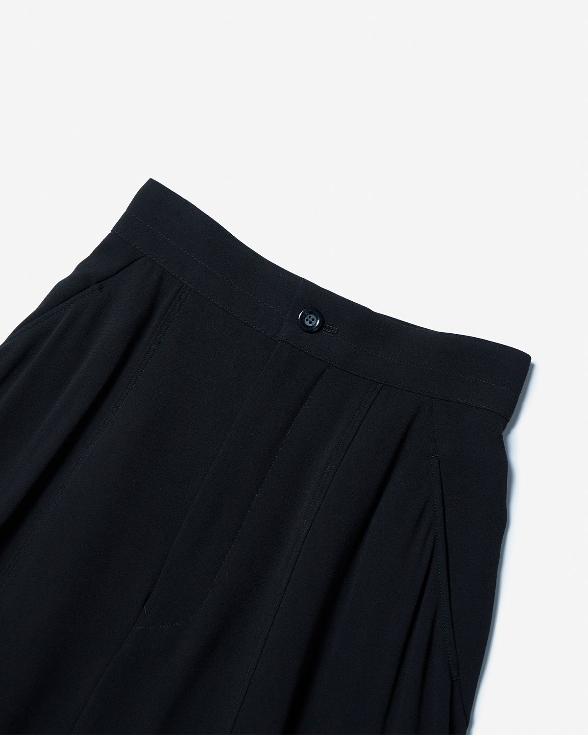 Slit Long Skirt - Black