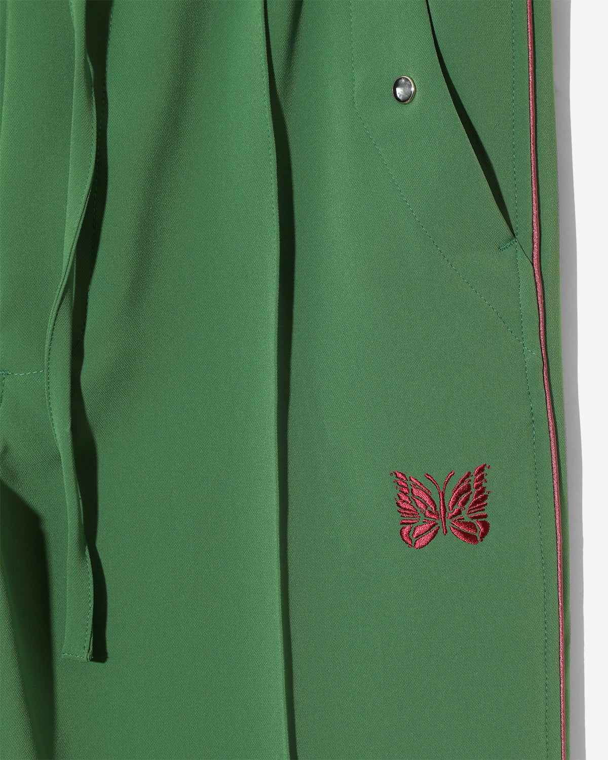 Piping Cowboy Pant - Poly Double Cloth - Green