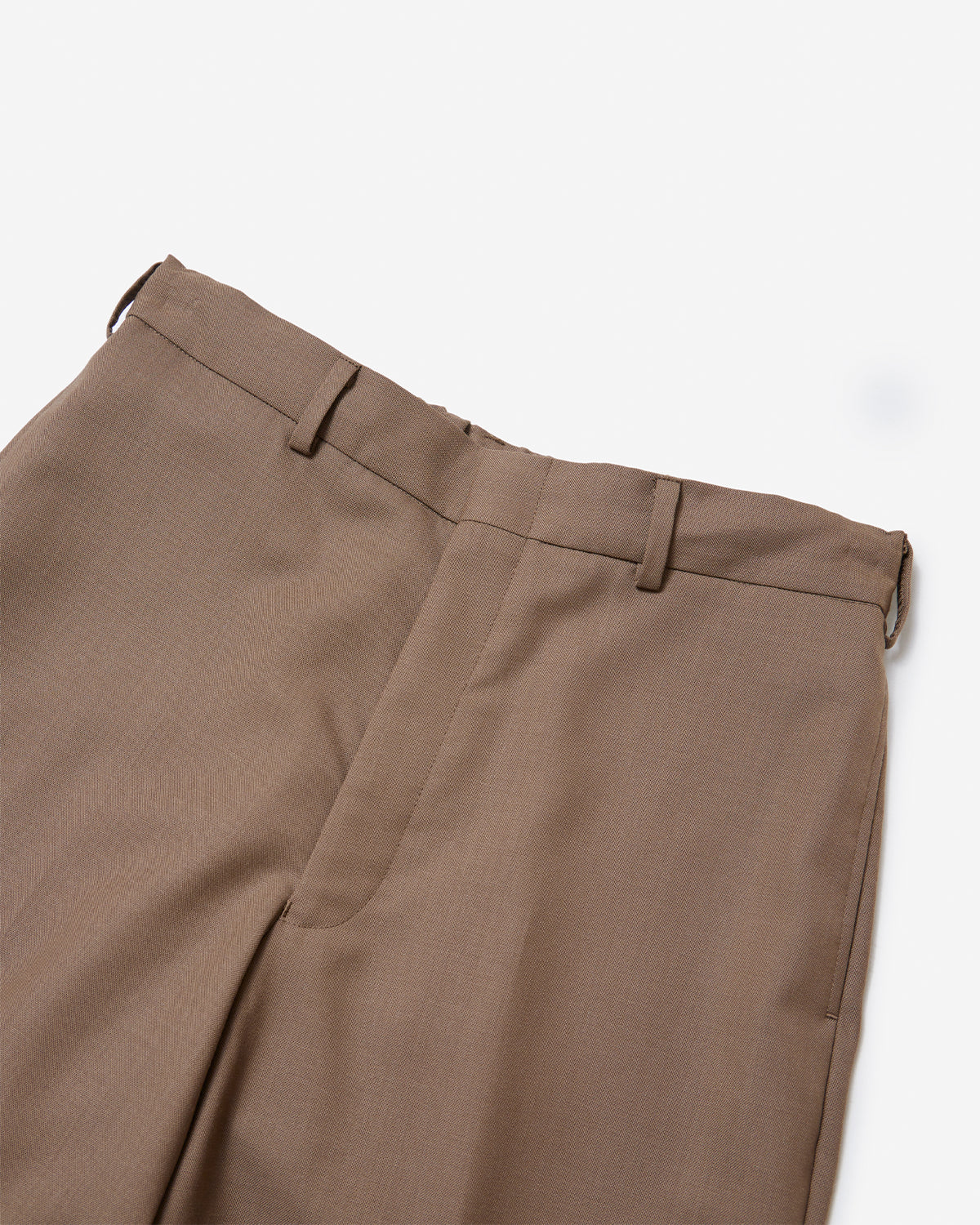 Spindle New Piped Stem No Tuck Trouser - Brown