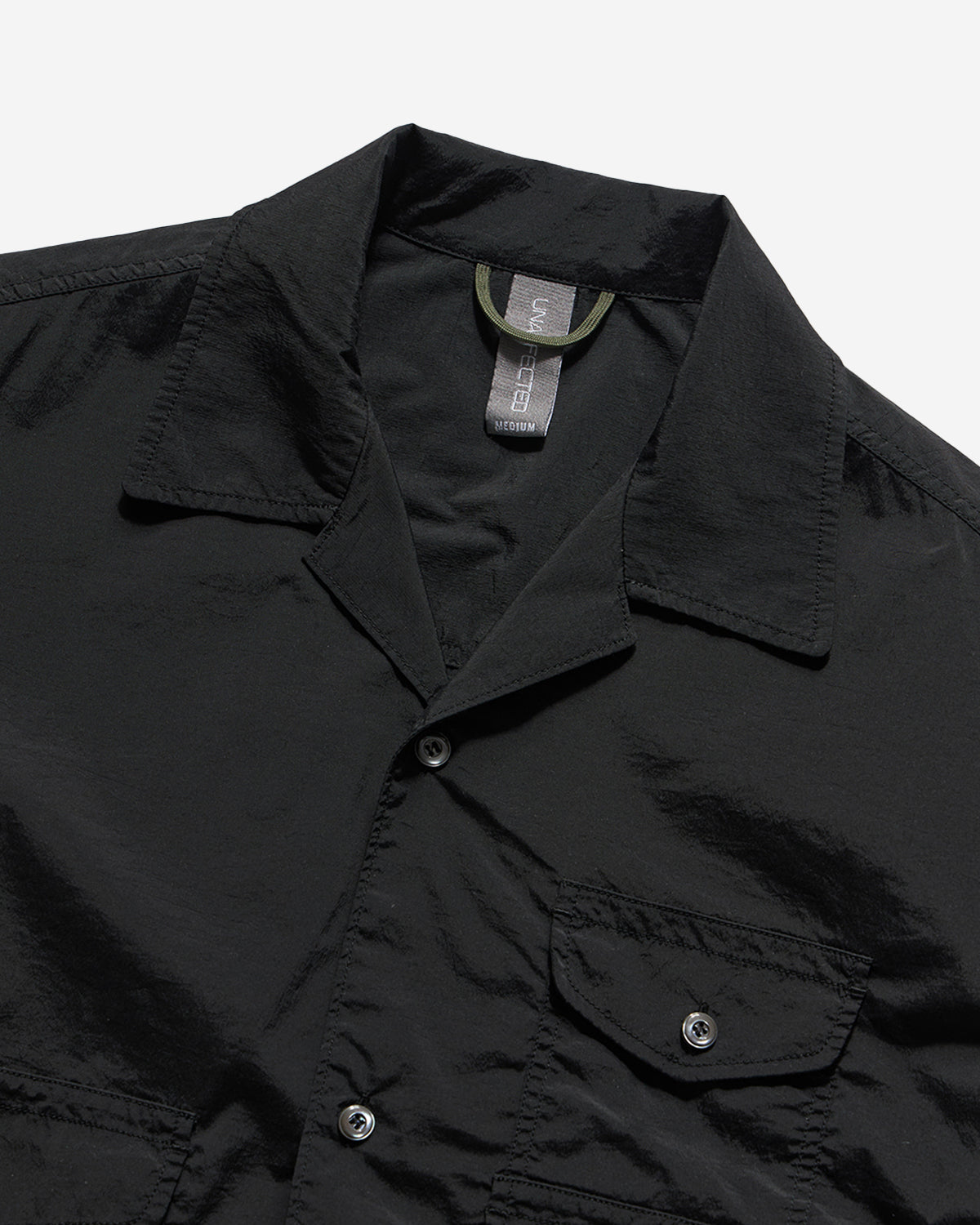 3P Fisherman Half Shirt - Black