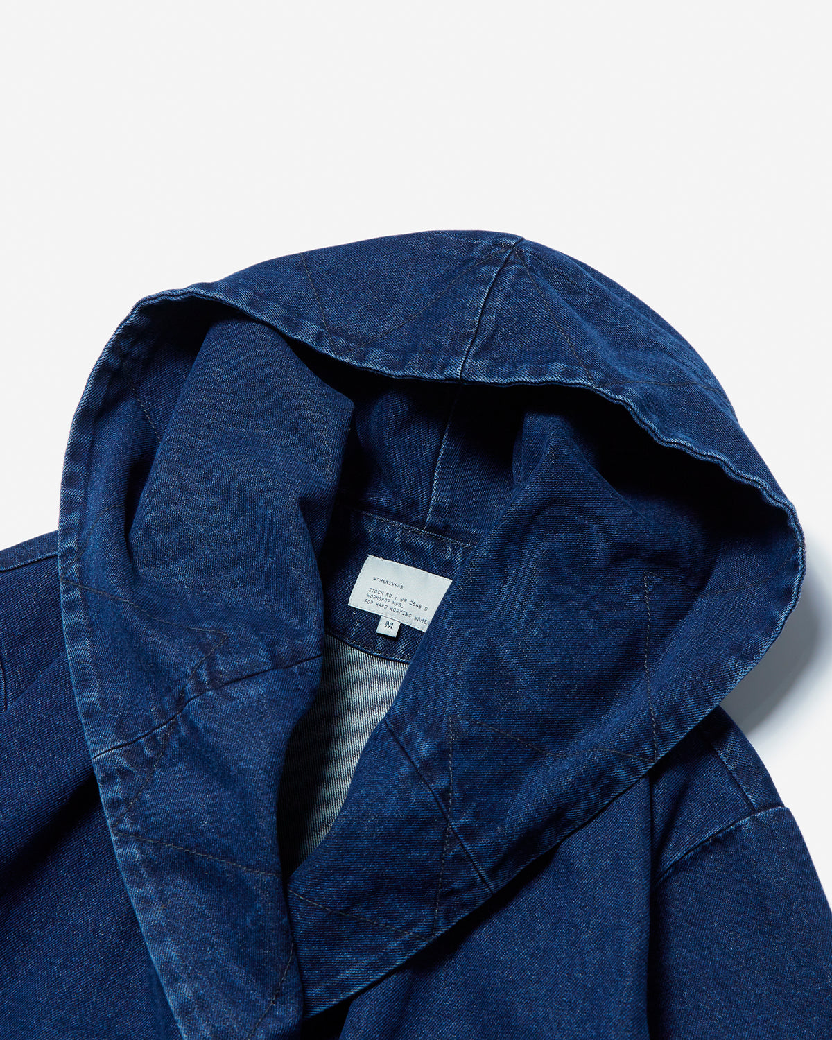 Short Mackinaw Coat - Denim