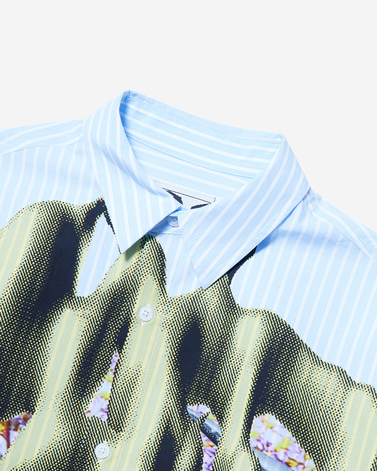 Mind Garden Stripe Shirt - Blue Stripe
