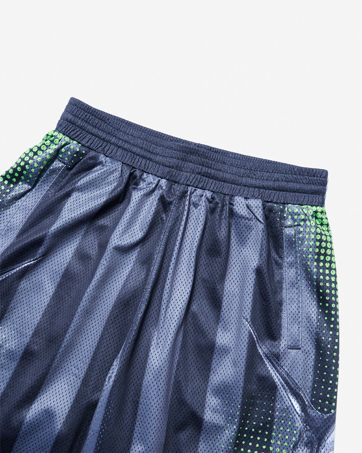 Smoke And Dreams Mesh Shorts - Sharp Green