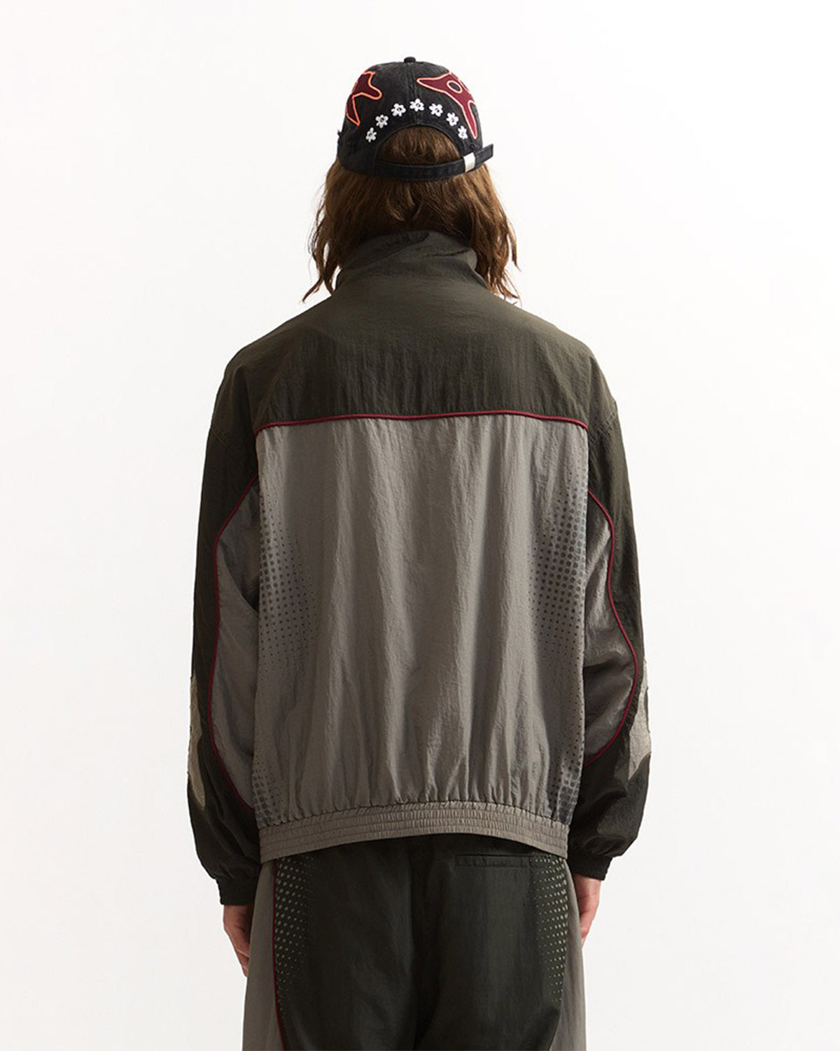 Dreamscape Track Jacket - Charcoal / Grey