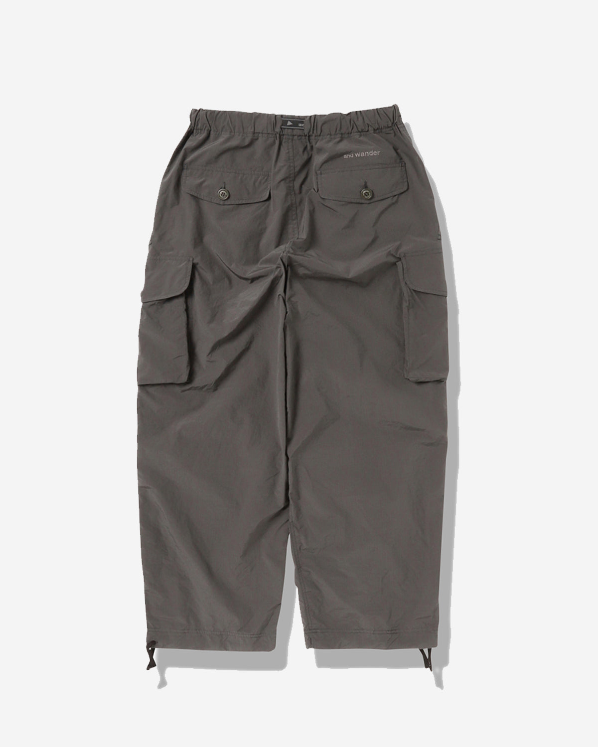 Oversized Cargo Pants - Charcoal