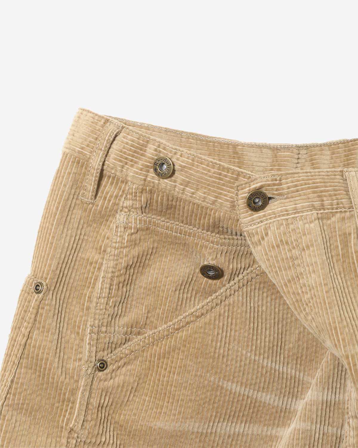 Painter Huge Shorts - Corduroy - Khaki