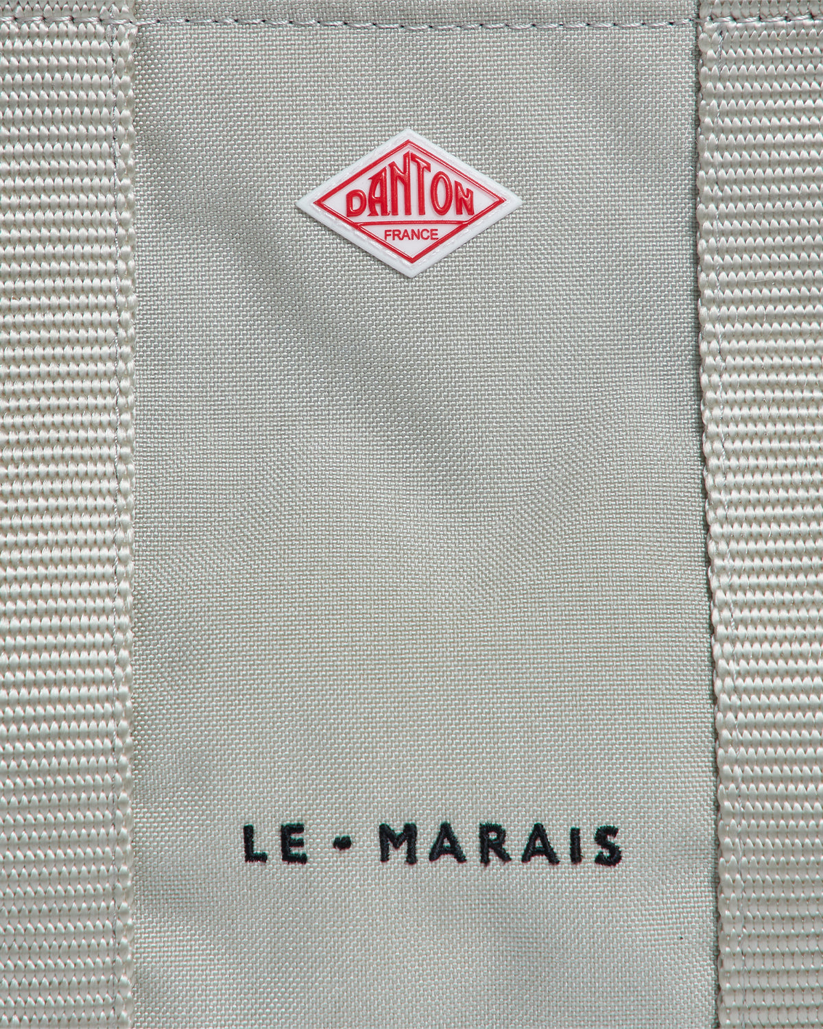 Le-Marais - Cordura Canvas 2Way Tote Bag - Oyster White Black