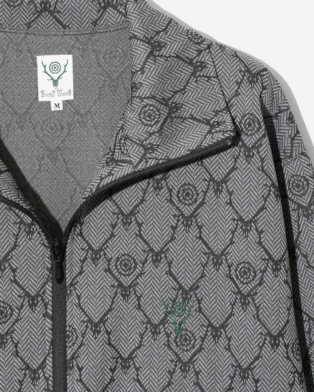 Trainer Jacket - Poly Jq. / Skull&Target - Grey