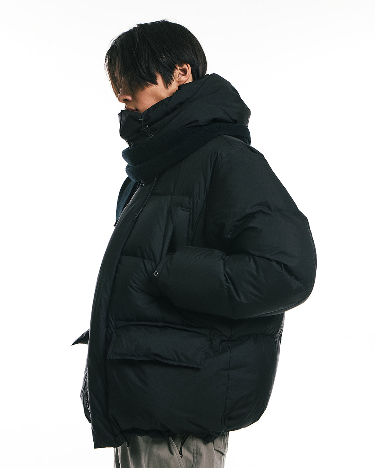 Shelter Down Jumper - Black