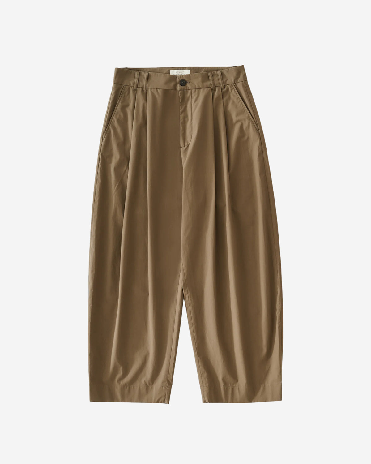 Yale - Double Pleat Volume Pant - Boulder