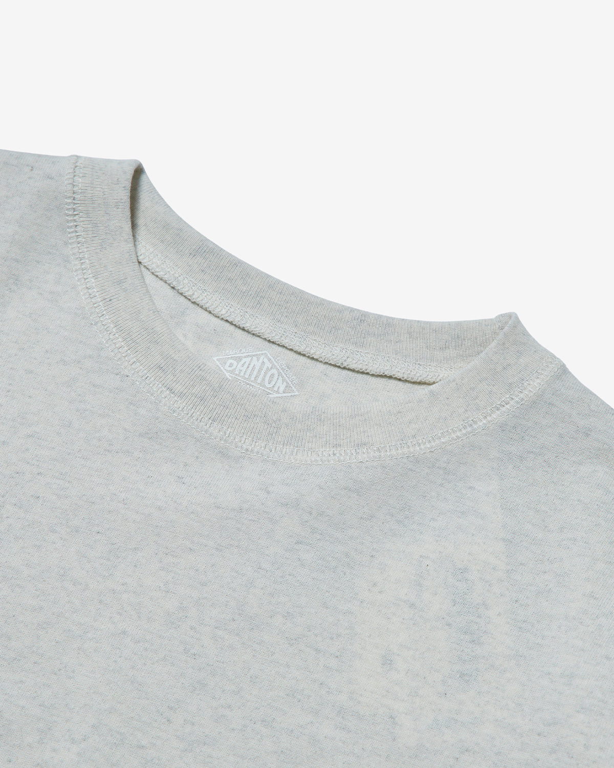 Womens Long Sleeve Sweat T-Shirt - Heather Ivory