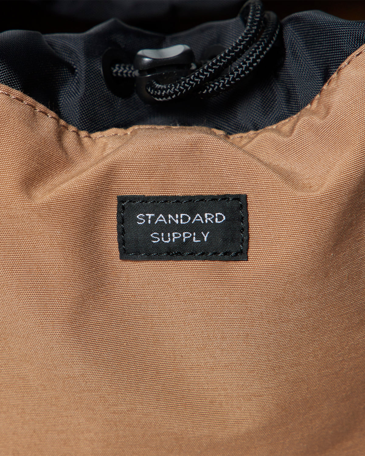 Simplicity 2Way Draw String Tote - Mocha