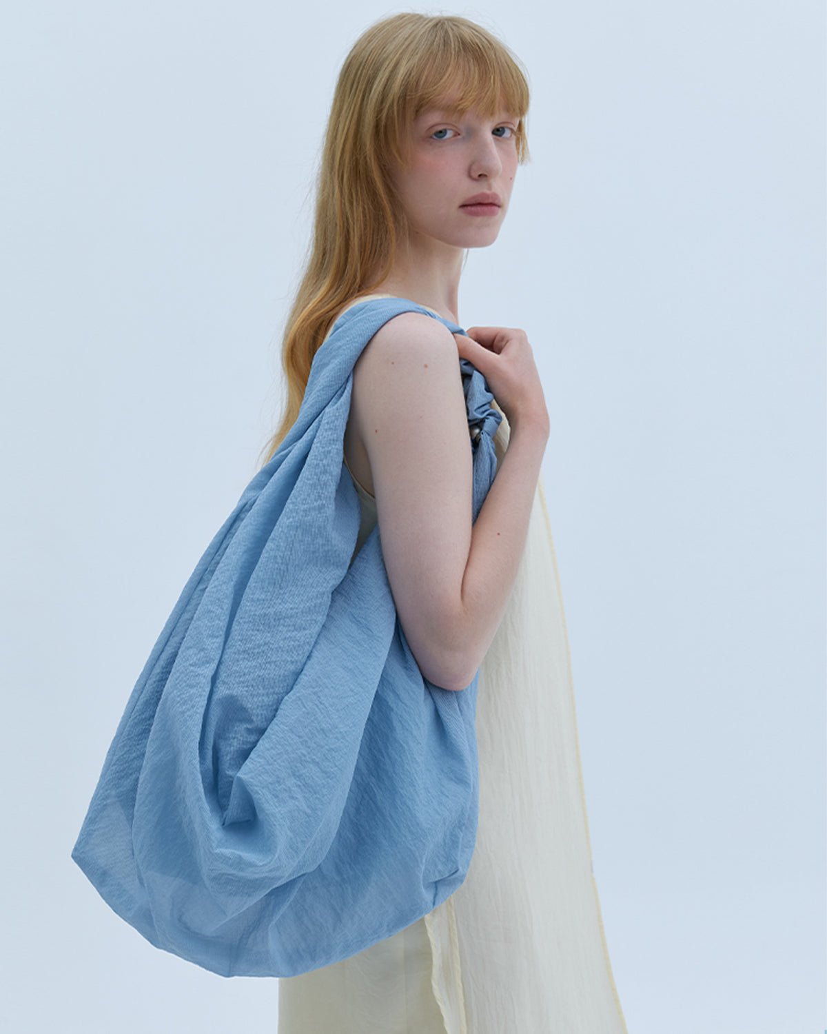Tangle Twist Bag - Light Blue