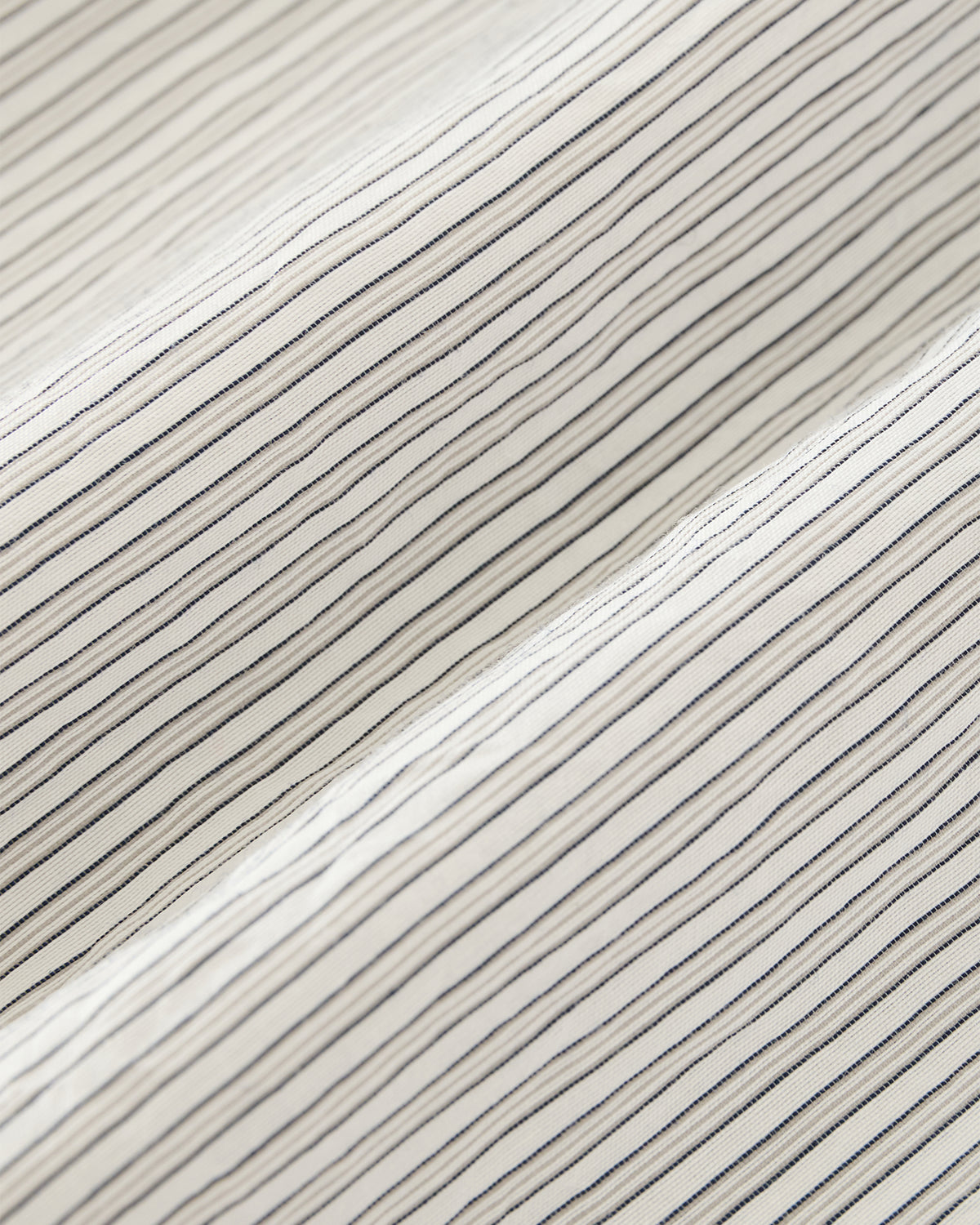 Pampa - Inverted Pleat Top - Chalk Stripe