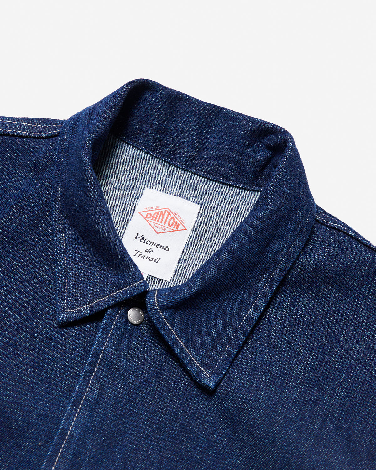 Mens Denim Shirt Jacket - Indigo Denim