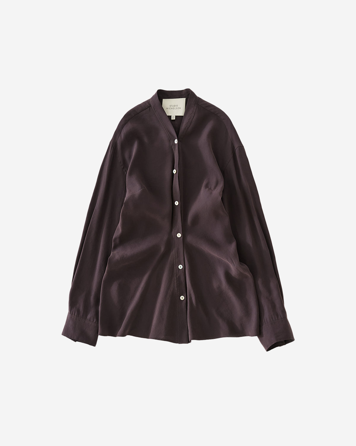 Acre - V Neck Button Through Top - Yam