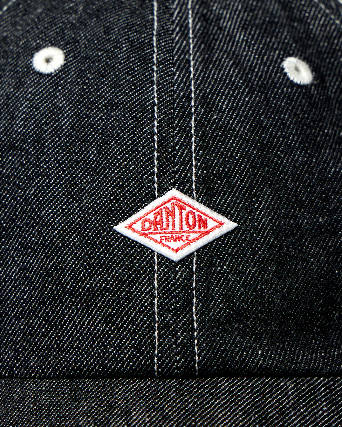 Denim 6 Panel Cap - Black Denim
