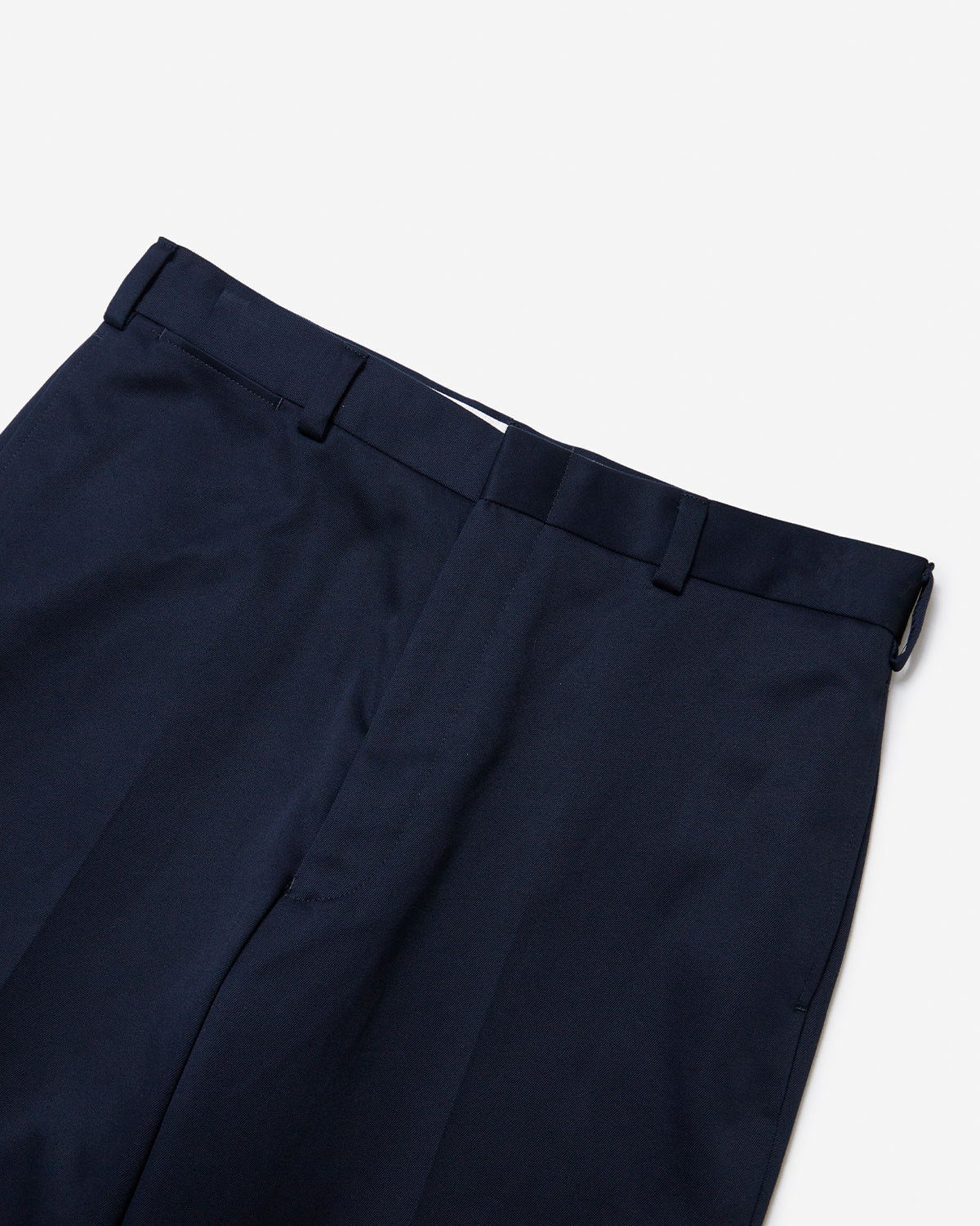 Piped Stem Trouser - Navy