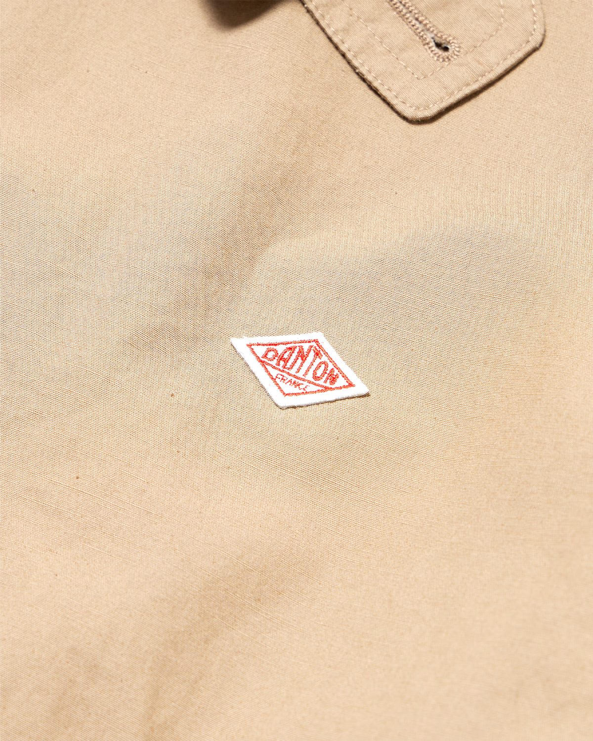 Mens Downproof Work Jacket - Light Beige