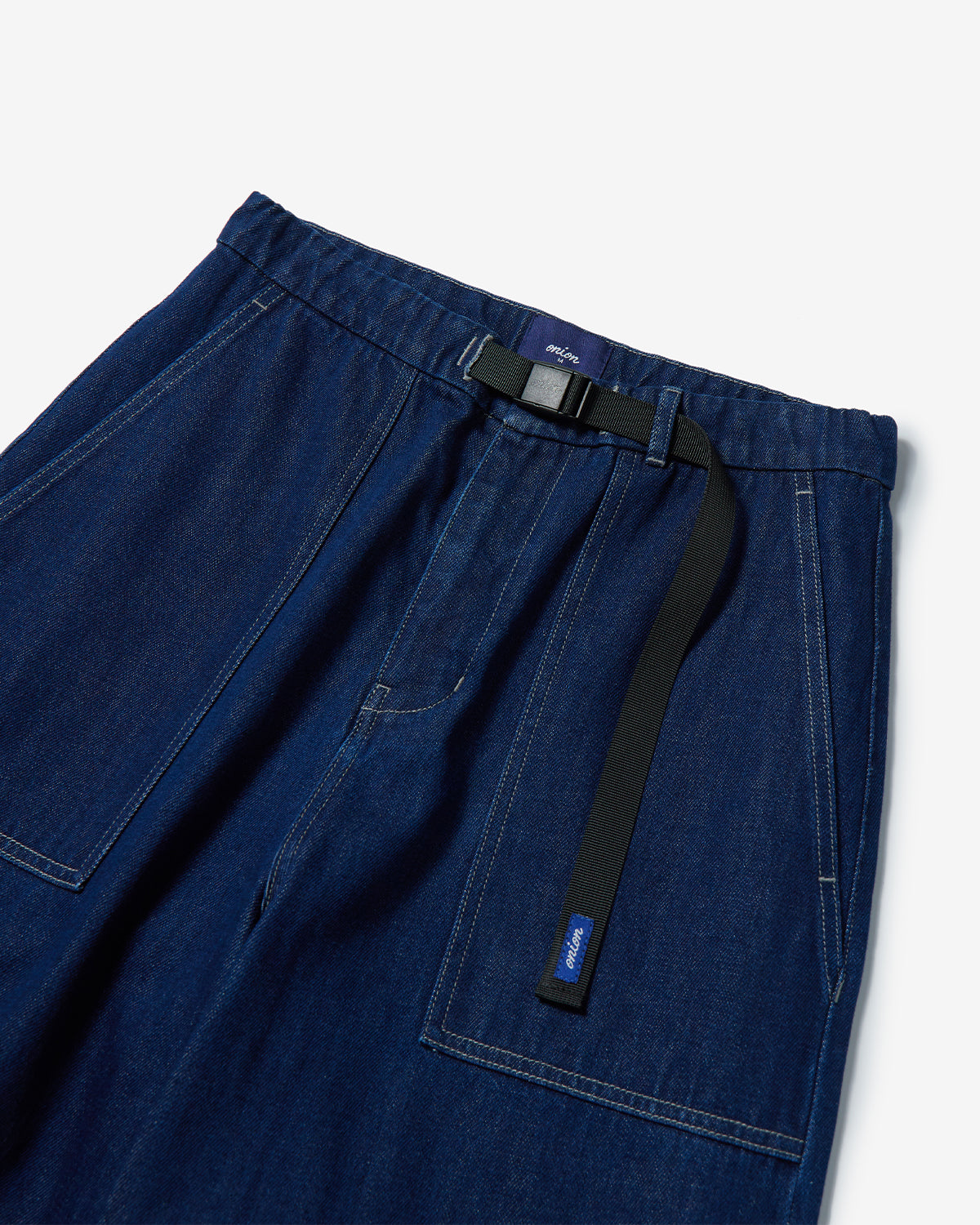 Hamlet - Cropped Pants - Washed Denim