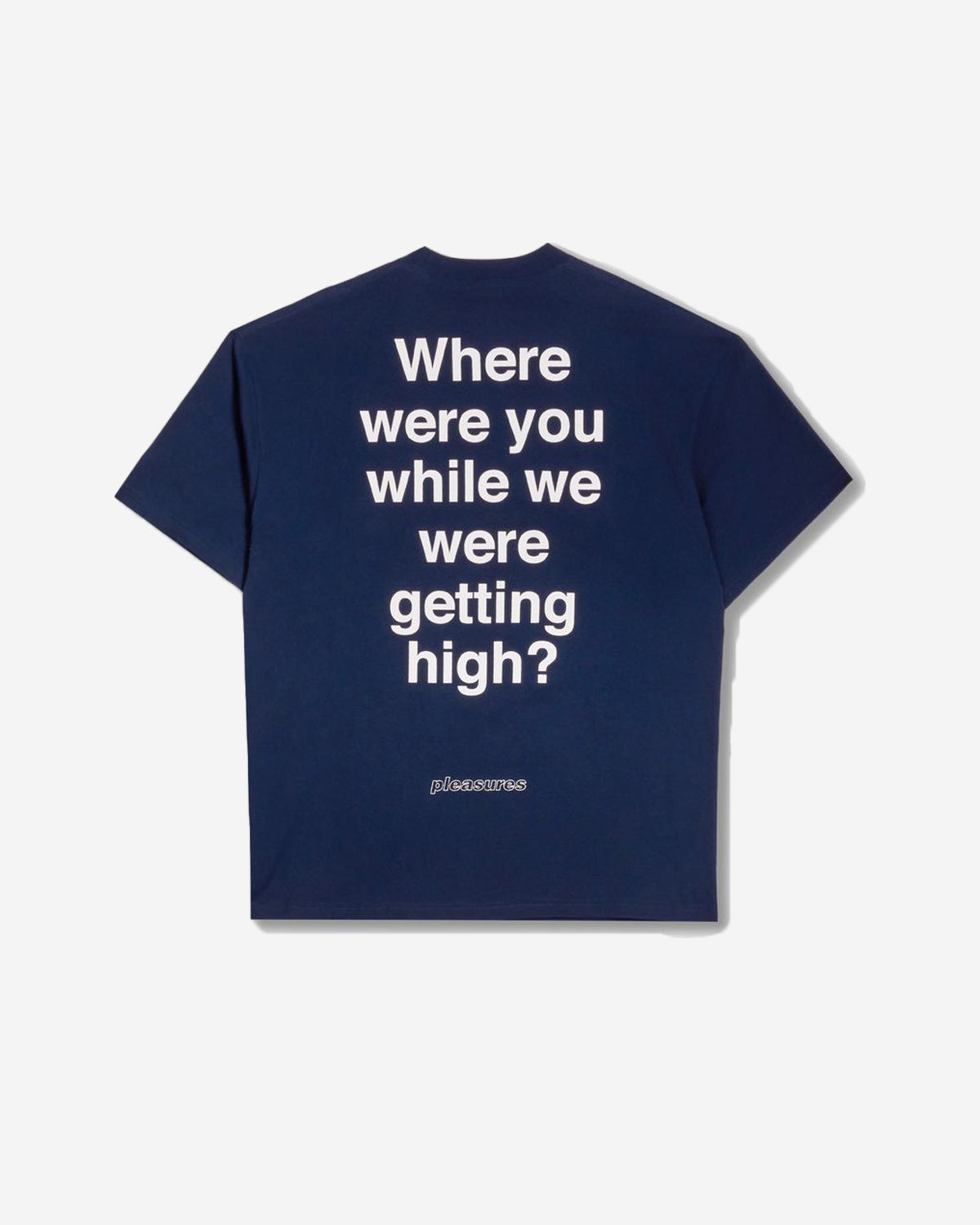 Pleasures X Oasis - Question Mark T-Shirt - Navy