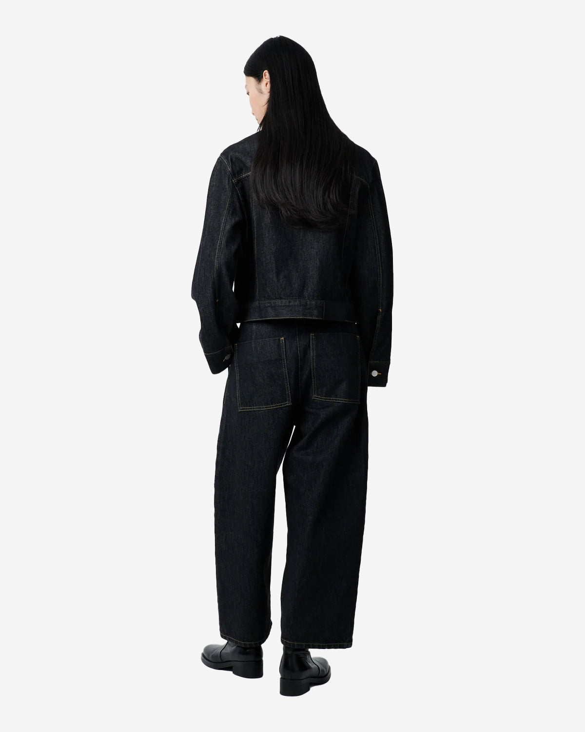 Tahoe - Boxy Jacket With Pocket Detail - Black