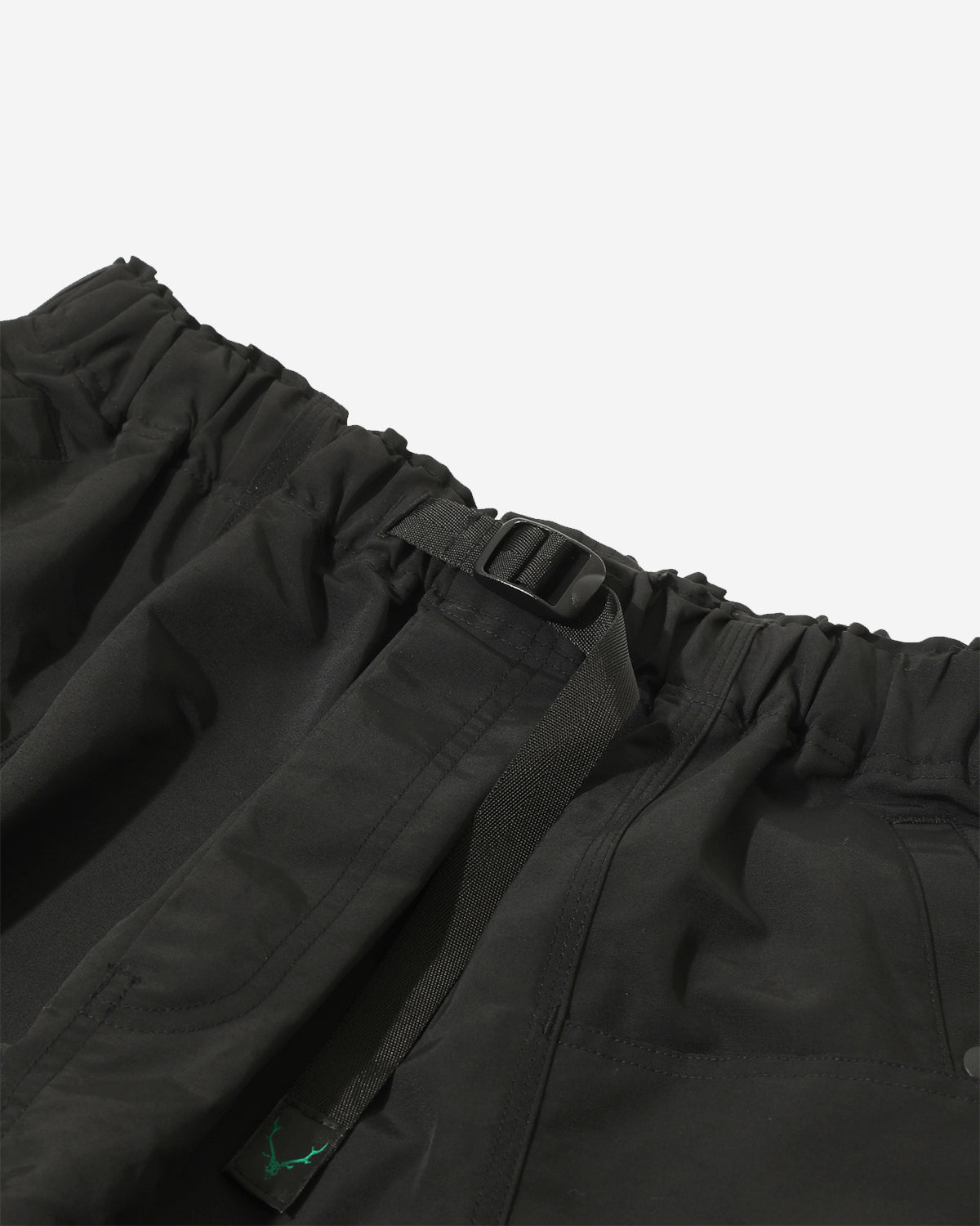 Belted C.S.Pant - C/N Grosgrain - Black