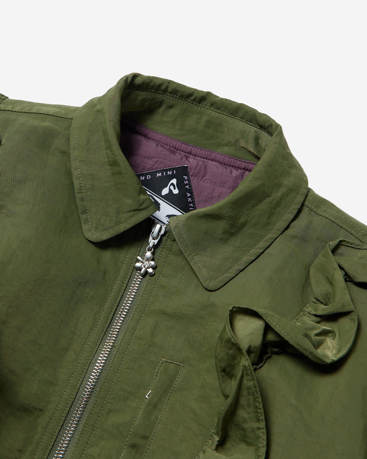 Thistle Frill Bomber - Artichoke