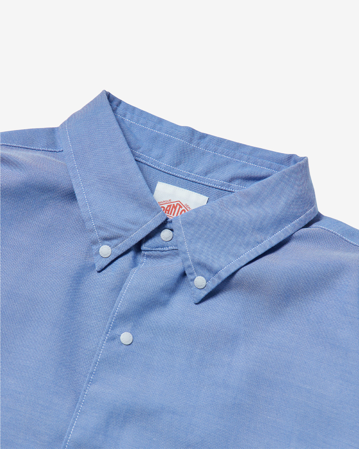 Mens Oxford B.D Shirt - Light Sax