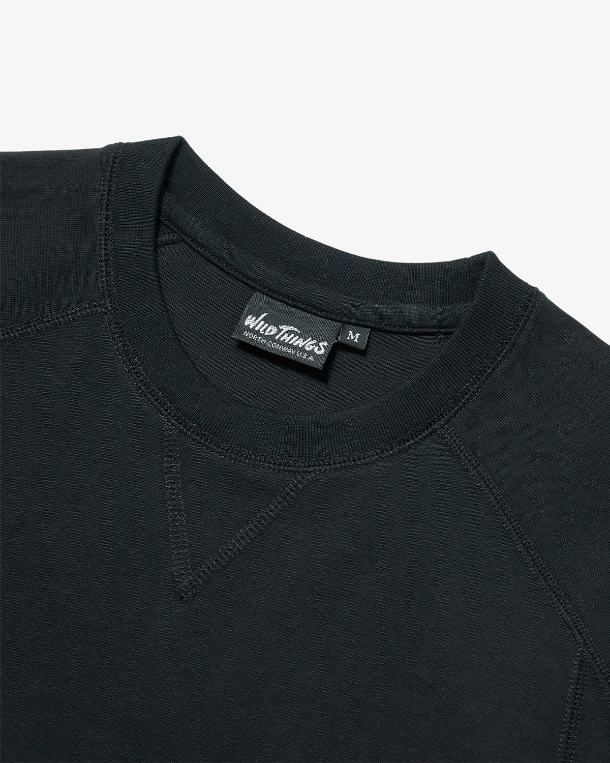 Kangaroo Pocket Tee - Black