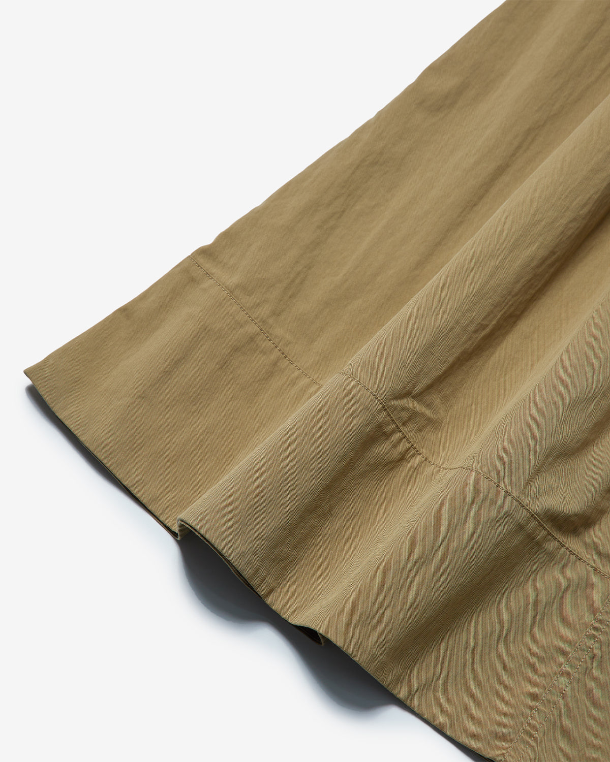 Womens CN Typewriter 2Tuck Skirt - Dk.Beige