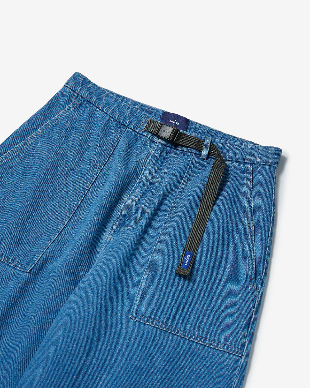 Hamlet - Cropped Pants - Bleached Denim