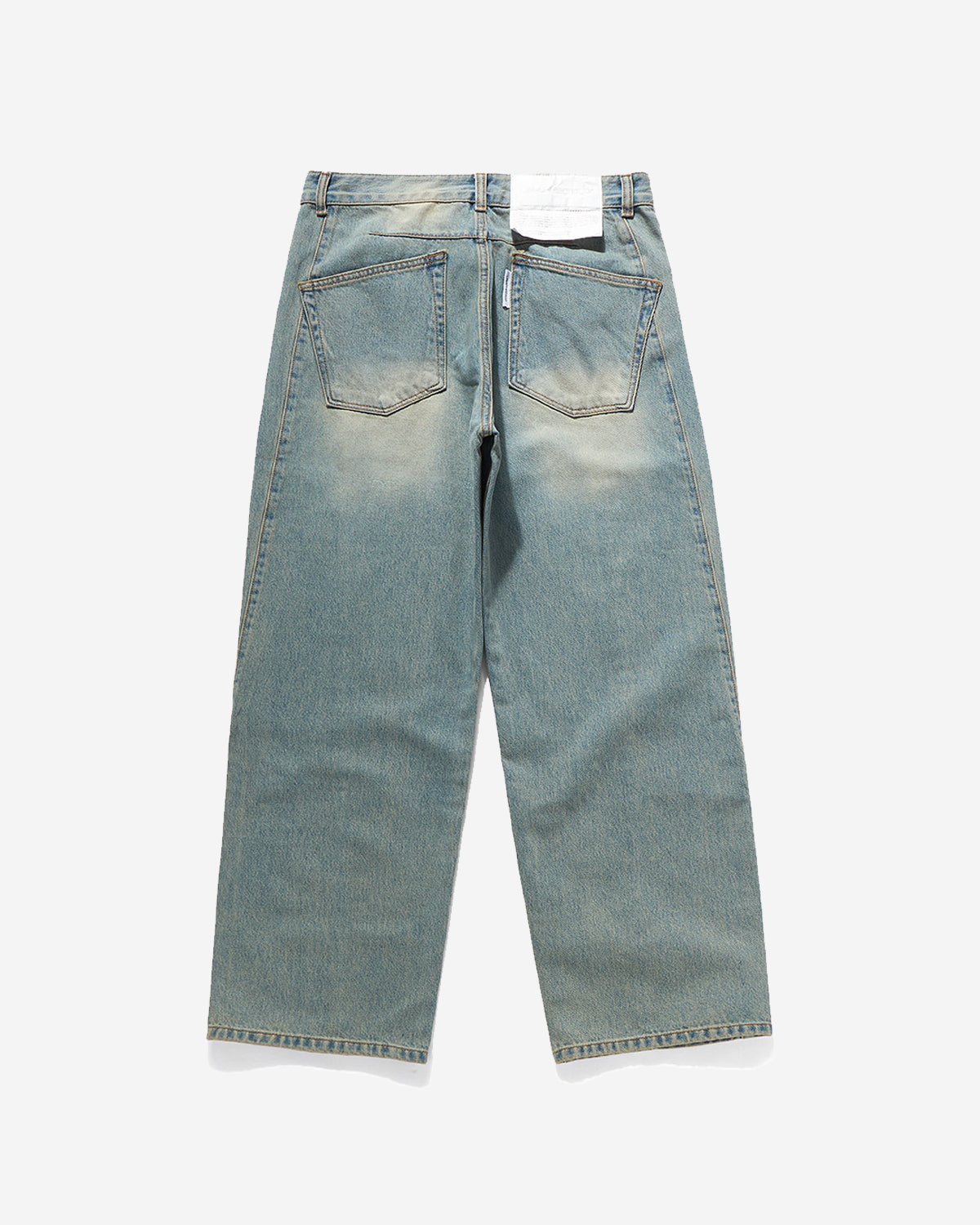 Twisted Panel Denim - Light Blue