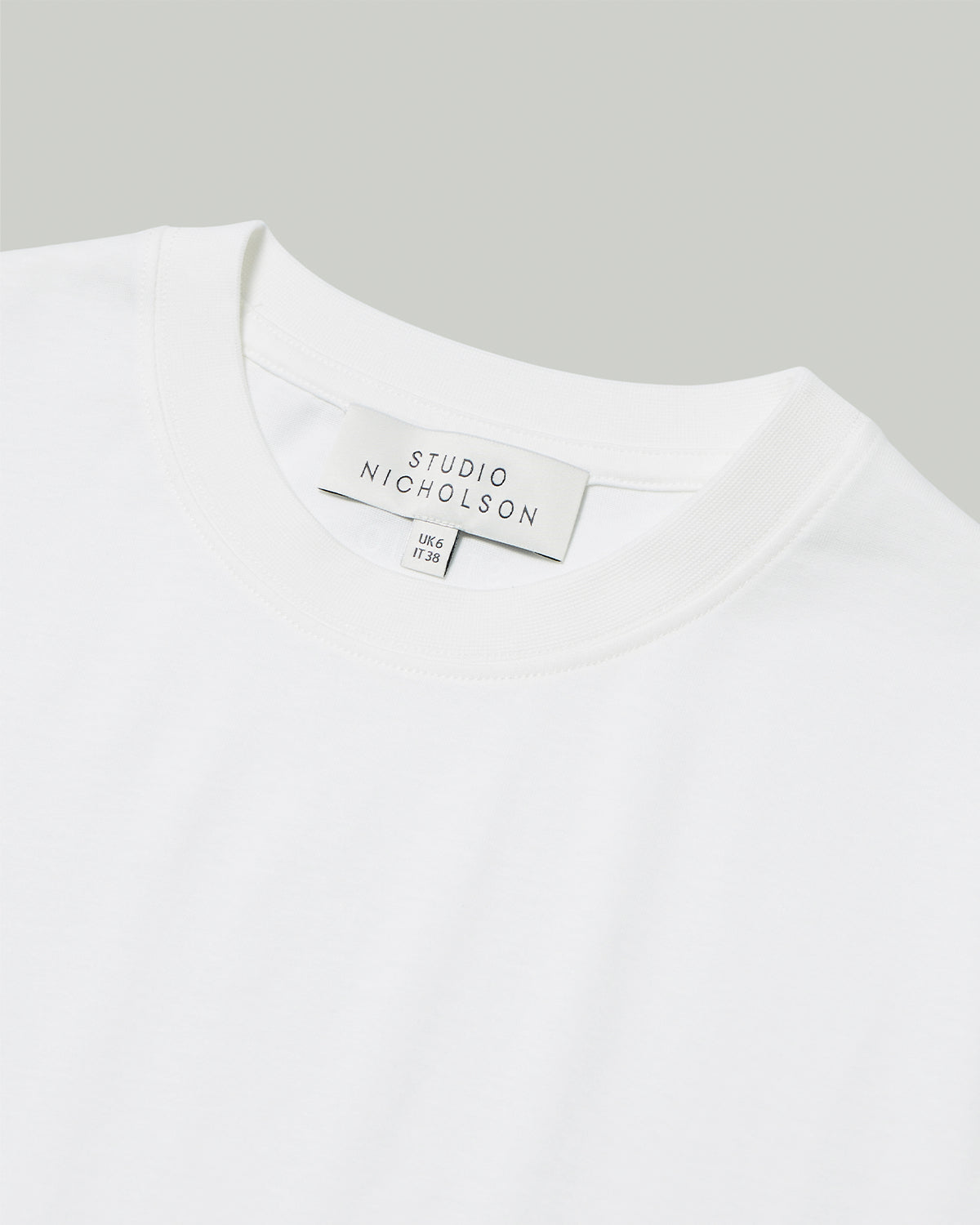 Marine - Jersey Perfect Tee - Off White
