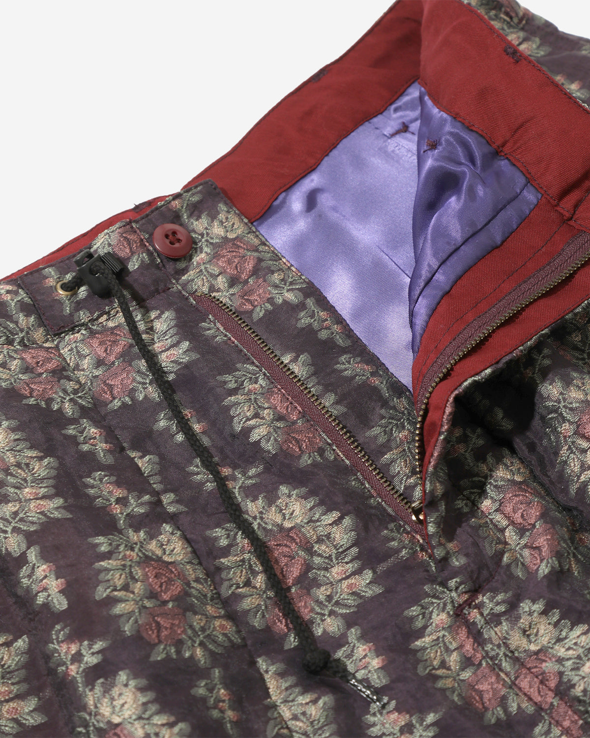 H.D. BDU Pant - Floral Cut Jacquard - Purple