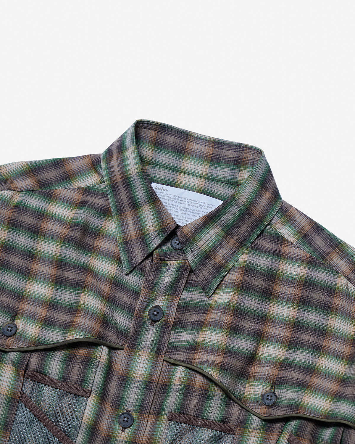 26SCM-B07117 - Shirt - Green Plaid