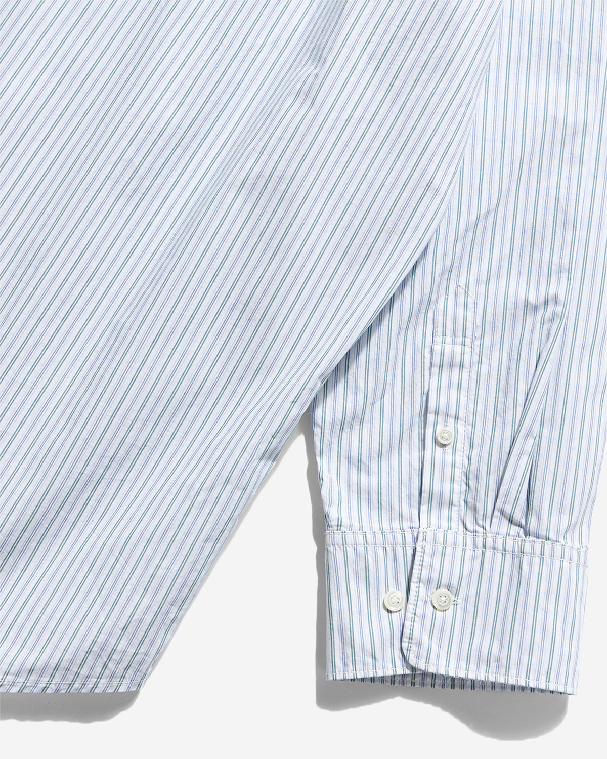 Daddy Shirt - Blue / Green Stripe