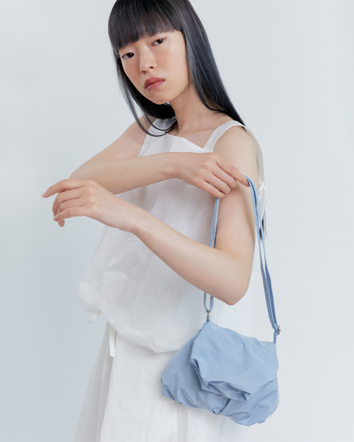 Blooming Cross Bag - Ice Blue