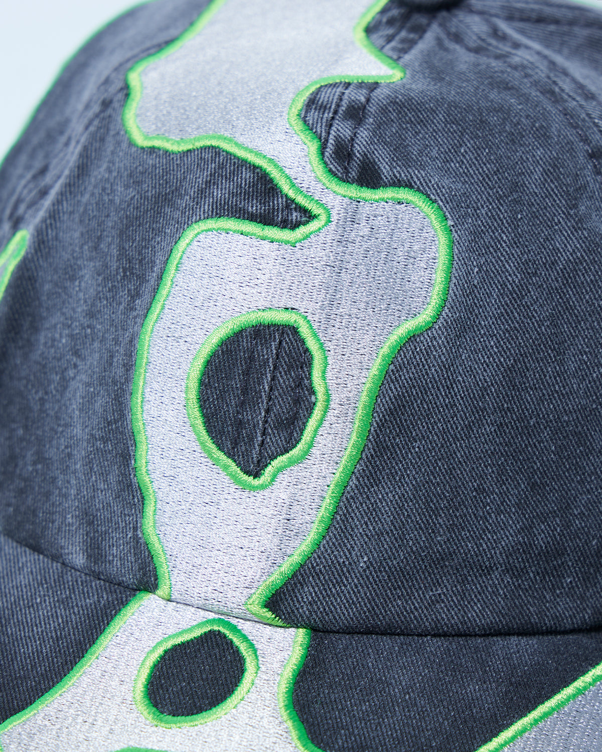 Thirty Three And A Third Baseball Cap - Black Wash / Sharp Green